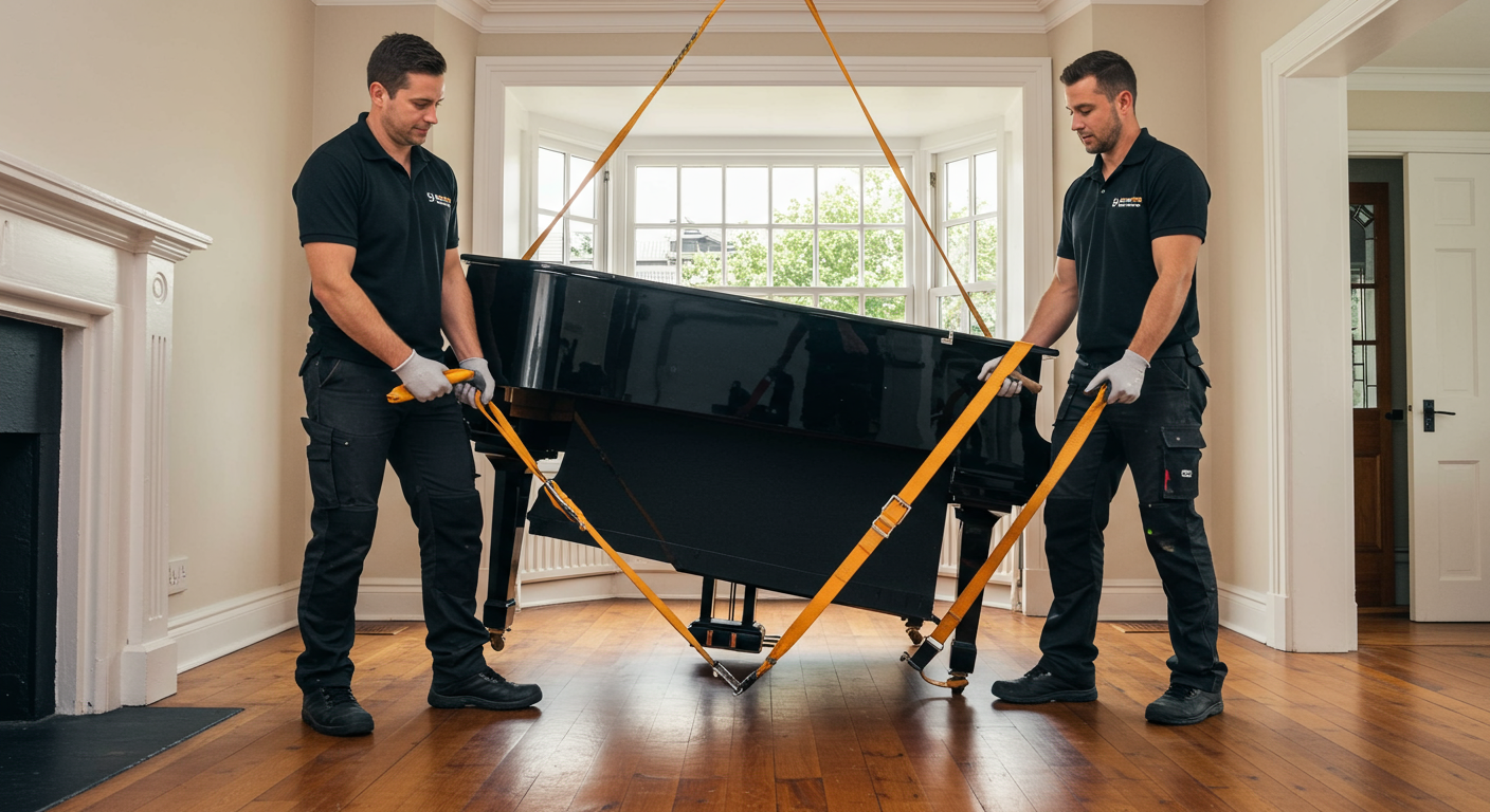 Piano Moving with Auckland Movers